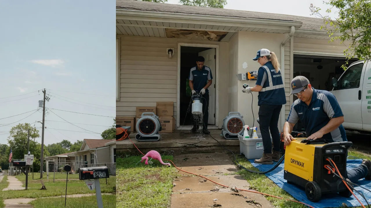 Storm Damage Water Removal in Lansing, IA near me
